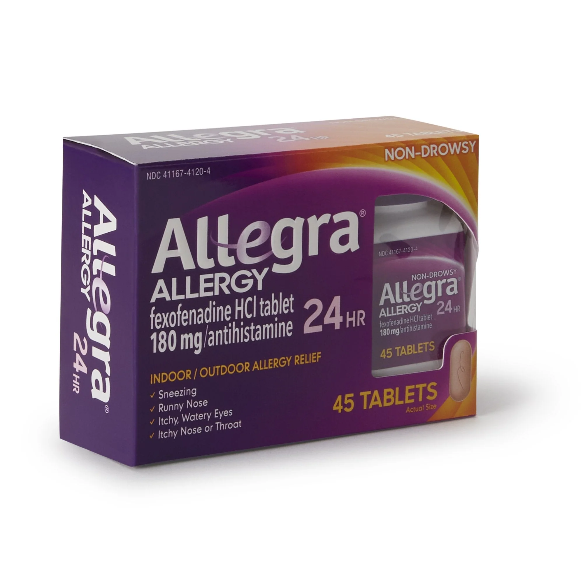 Allegra 24 Hour Allergy Relief Tablets, Non-Drowsy - Image 6