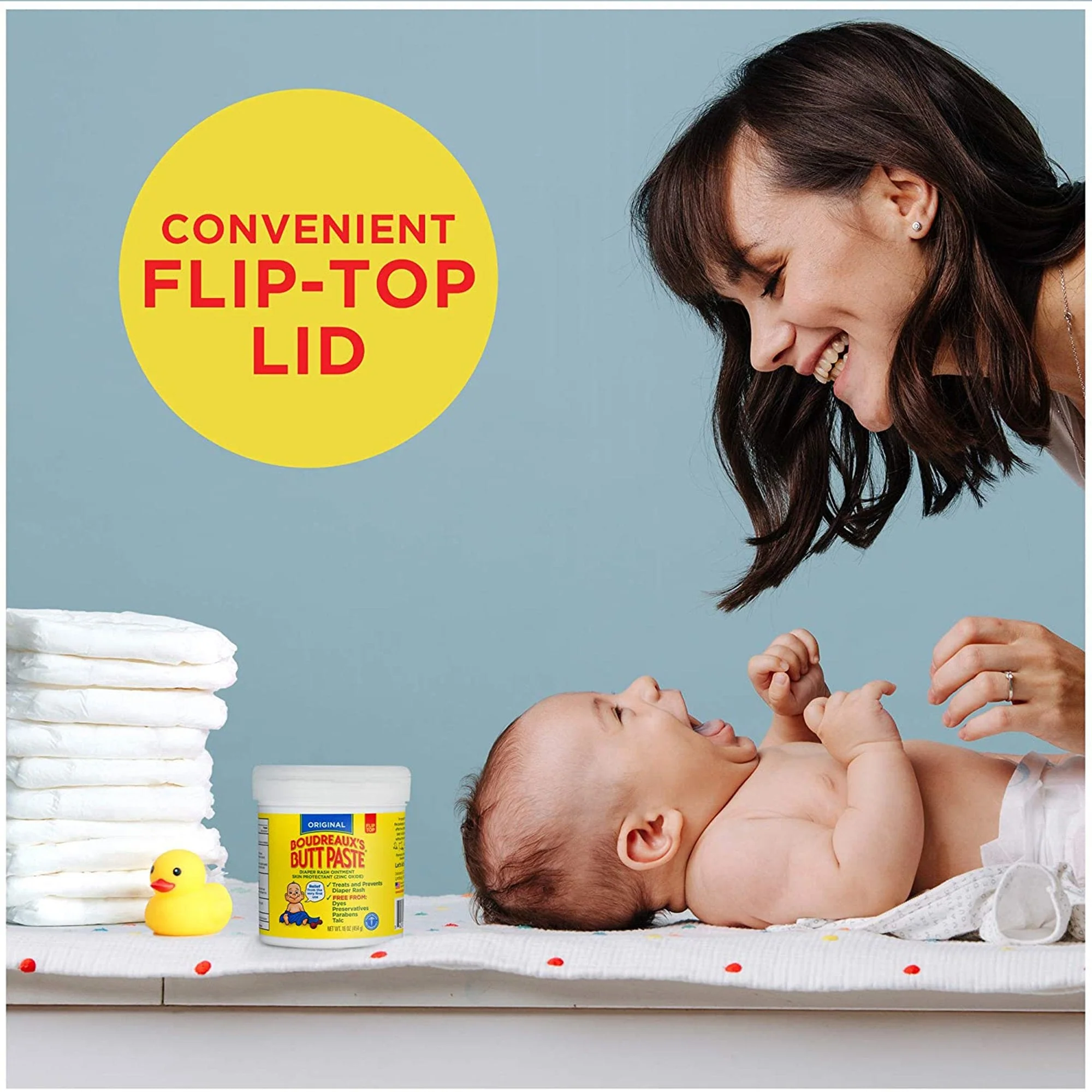 Boudreaux's Butt Paste® Diaper Rash Treatment 16 oz. Jar - Image 7