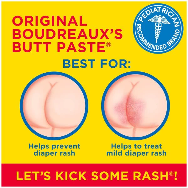 Boudreaux's Original Butt Paste Diaper Rash, 16% Zinc Oxide, 4 oz. - Image 4
