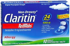 Claritin 24 HR Allergy Relief RediTabs, Loratadine, 10 mg. - Image 3