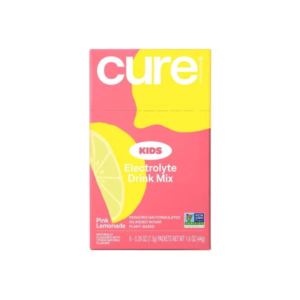 Cure Kids Electrolyte Drink Mix Powder Sticks, 6 ct., Various Flavors - Image 3