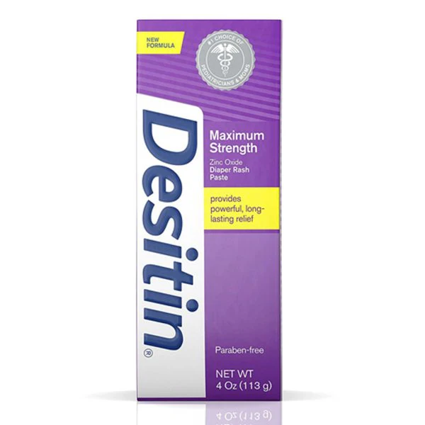 Desitin Maximum Strength Zinc Oxide Baby Diaper Rash Cream - Image 4