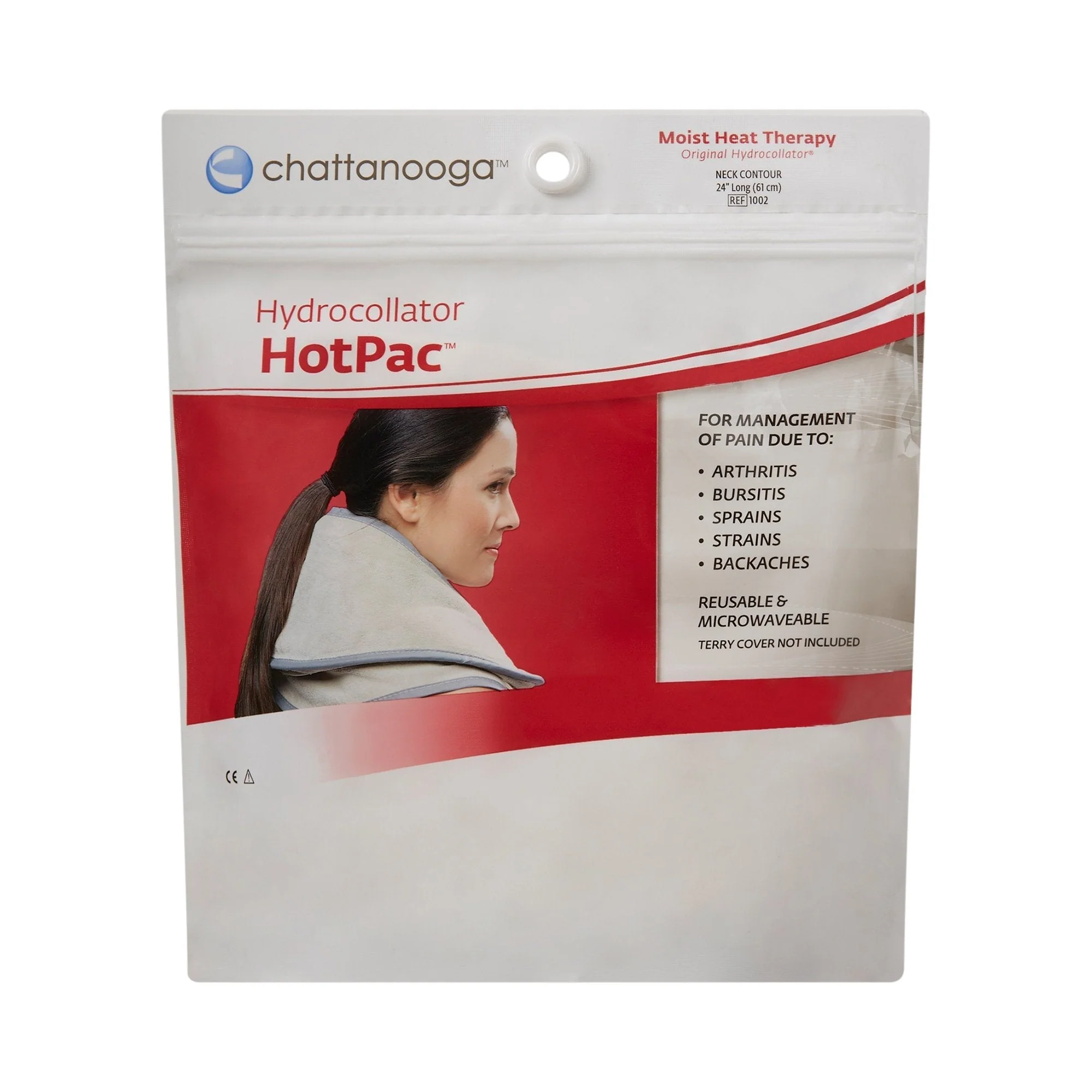 Hydrocollator® HotPac™ Moist Heat Pad, Neck Contour - Image 3