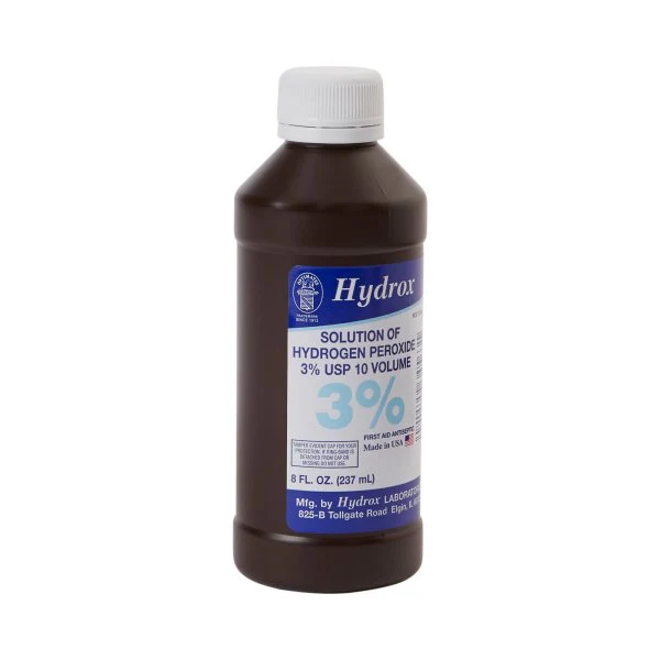Hydrox 3% Hydrogen Peroxide Antiseptic, 8 oz. - Image 4