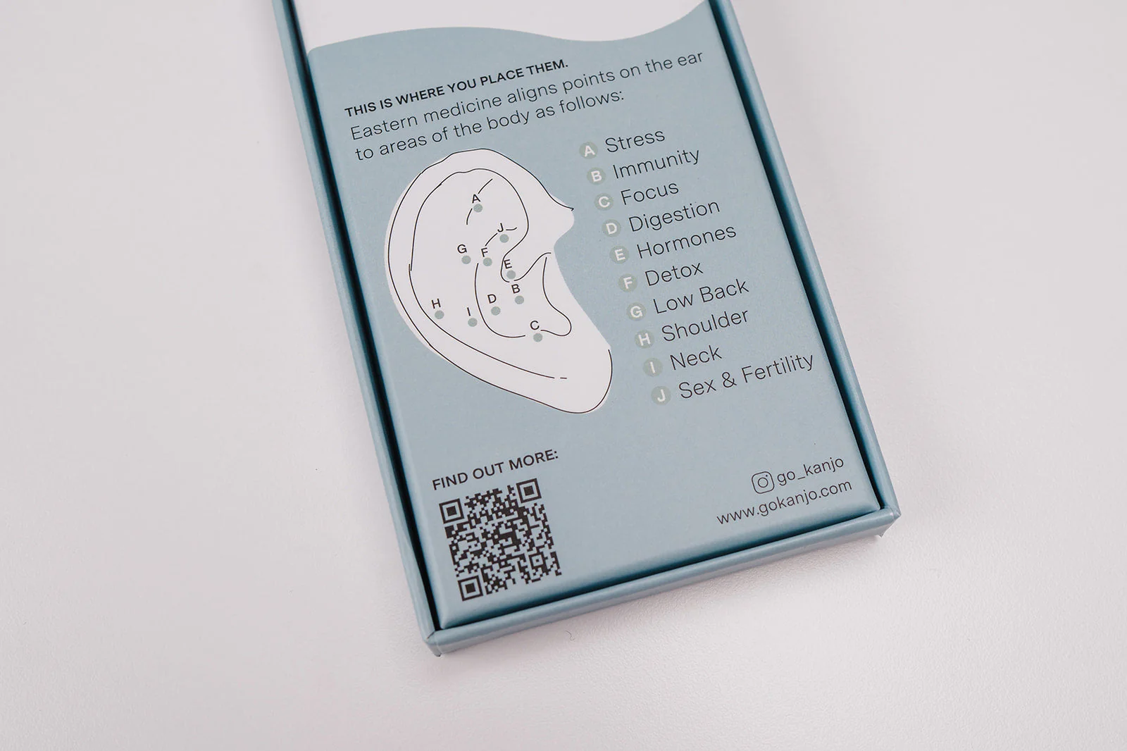 Kanjo Acupressure Ear Seeds, 20 pairs - Image 5