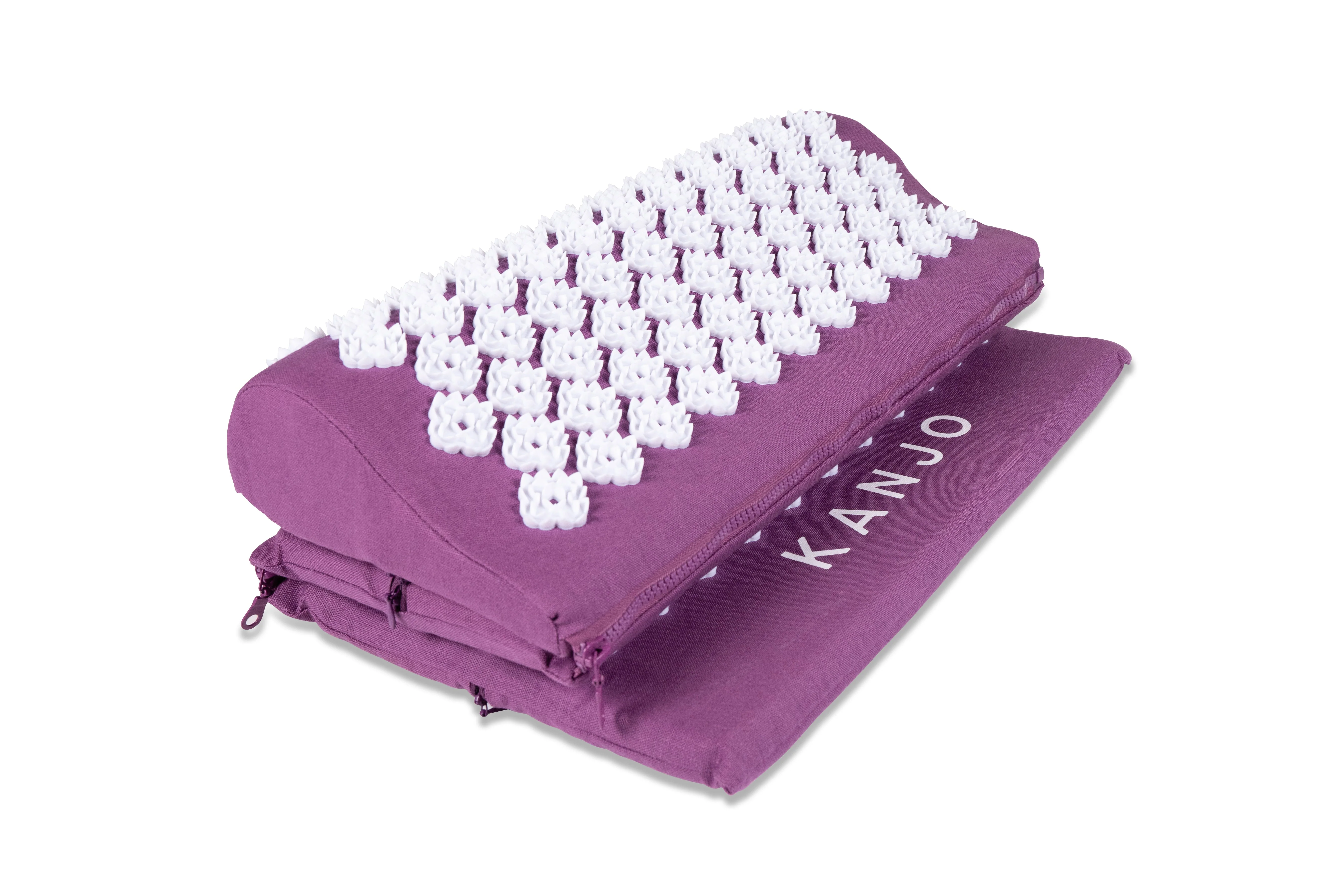 Kanjo Acupressure Zip-Apart Mat - Amethyst - Image 6