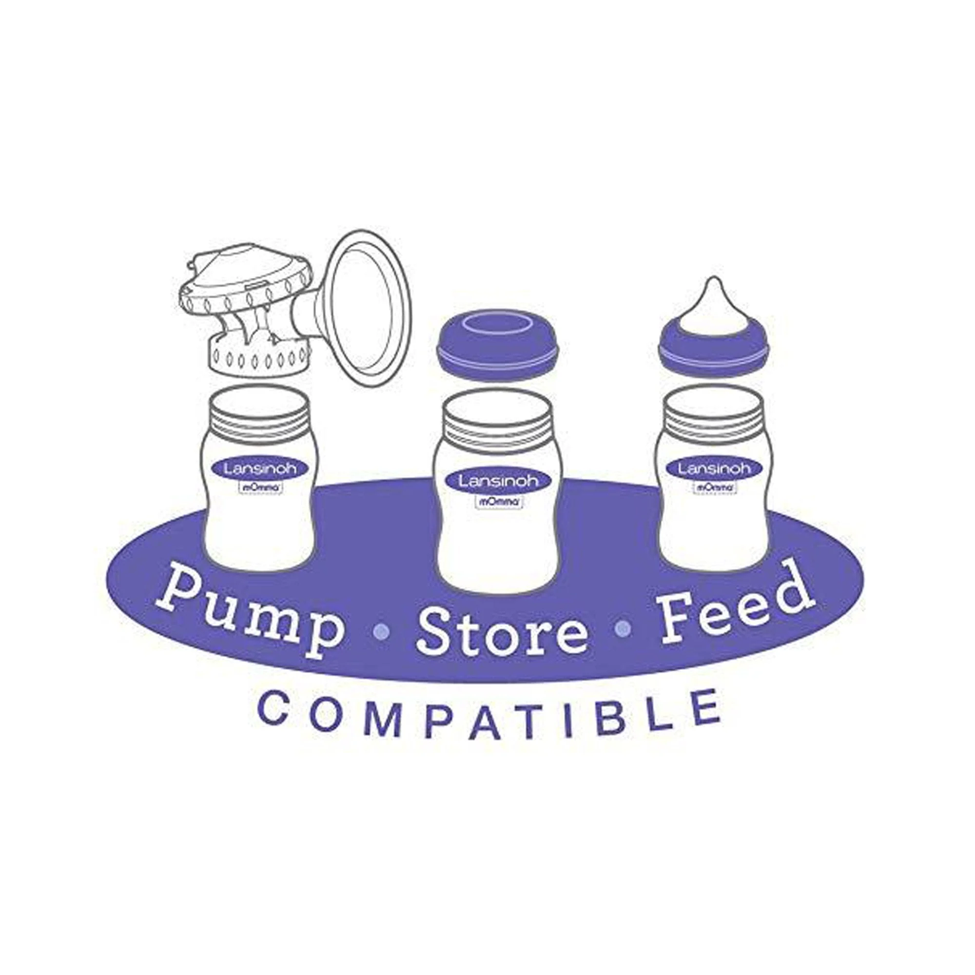 Lansinoh® Baby Bottle, 8 ounce, 4 ct - Image 7