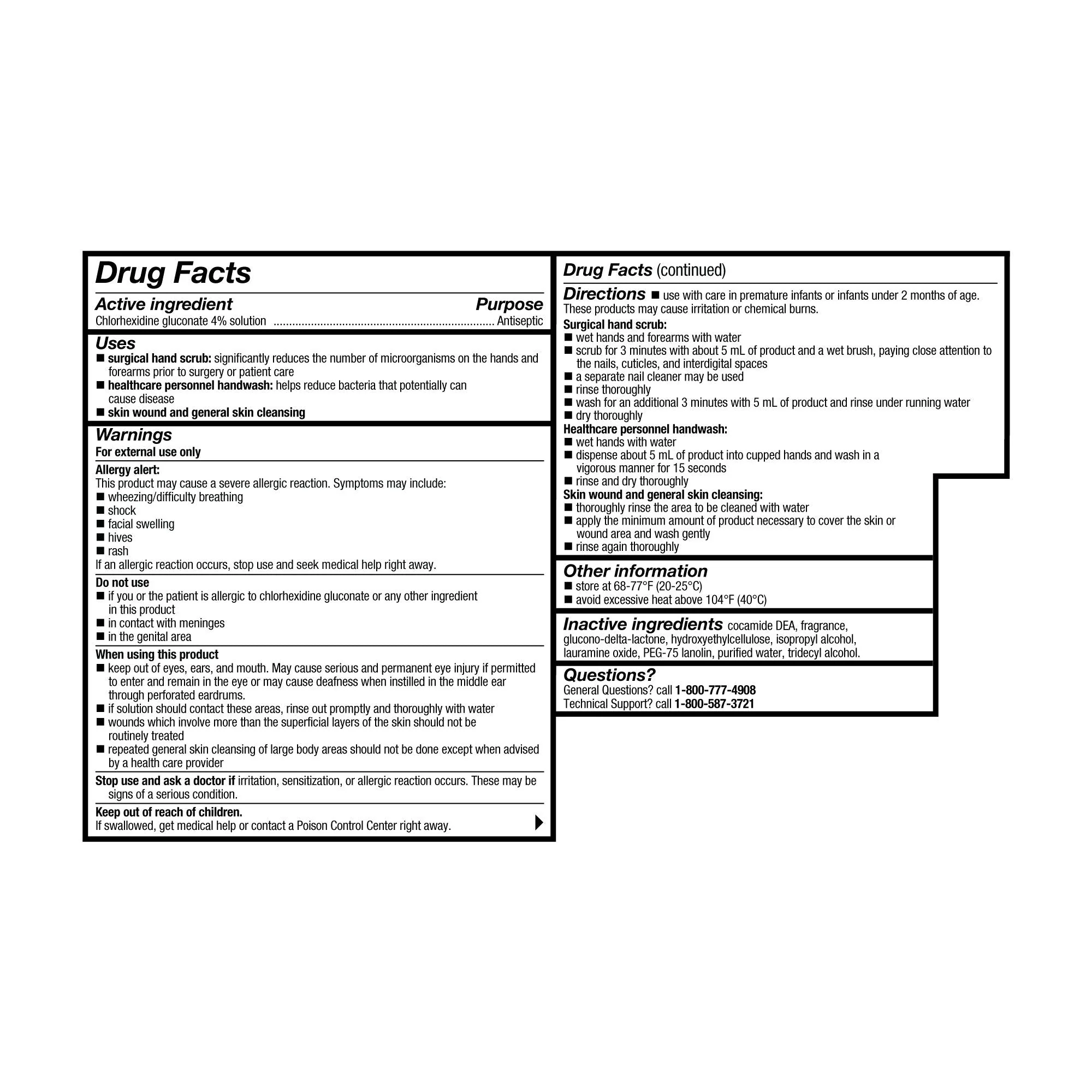 McKesson Antiseptic Skin Cleanser, 32 oz. Flip-Top Bottle - Image 3