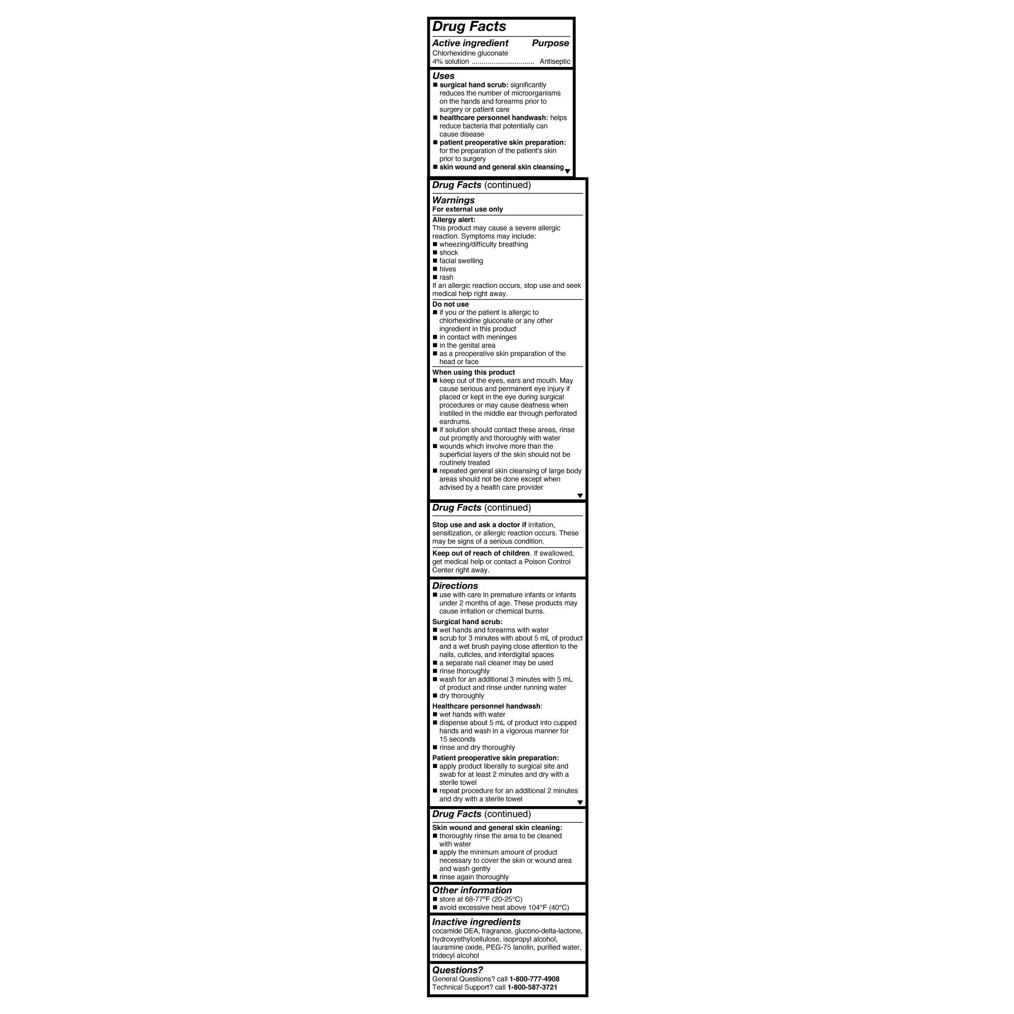 McKesson Antiseptic Skin Cleanser, 4 oz. Flip-Top Bottle - Image 3
