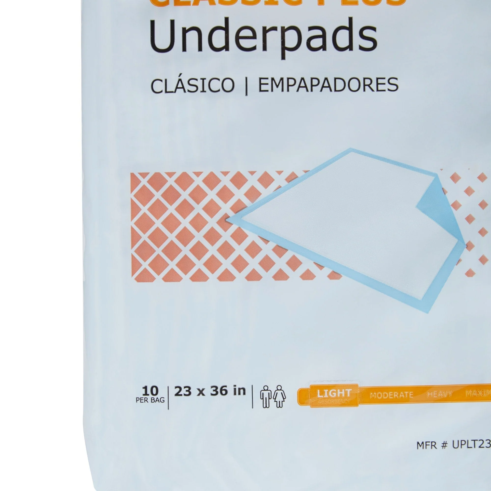 McKesson Classic Light Absorbency Underpad, 23 x 36 ", 10 ct - Image 5