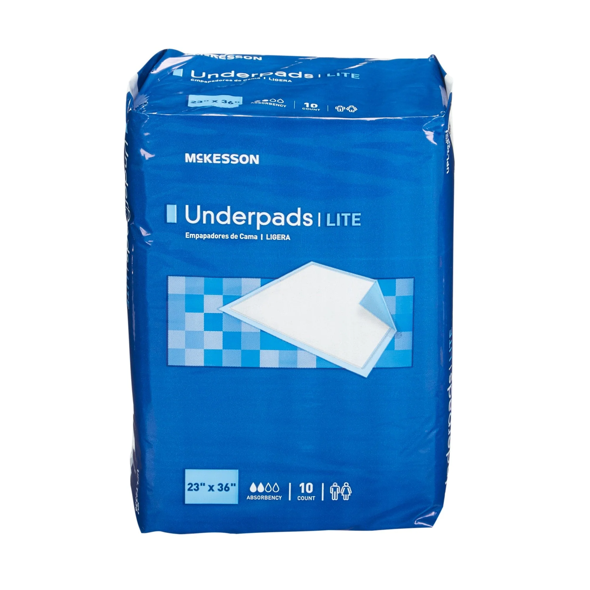McKesson Classic Light Absorbency Underpad, 23 x 36 ", 10 ct - Image 7