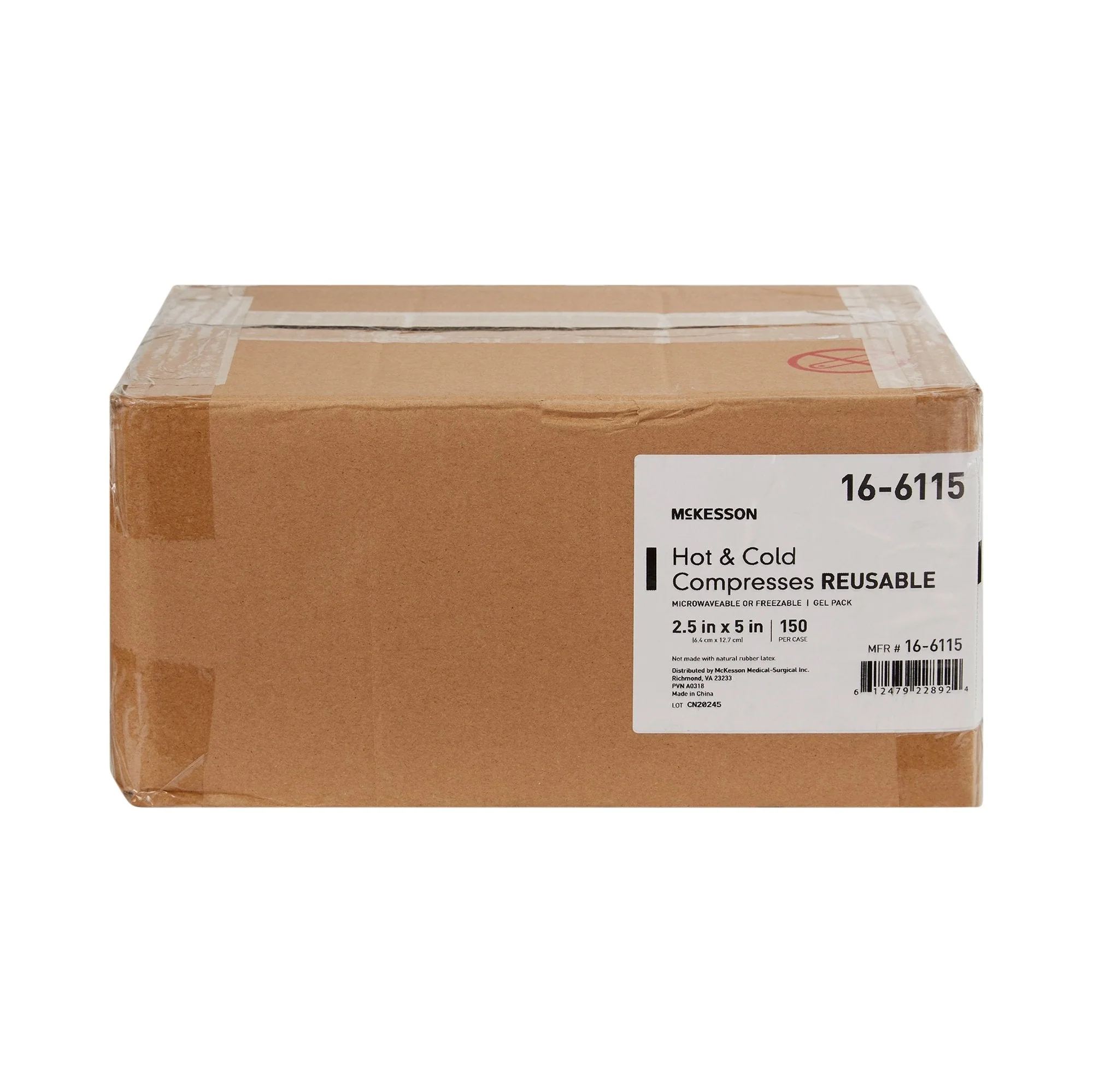 McKesson Cold and Hot Compress Pack, Reusable, 2-1/2 x 5 Inch - Image 3