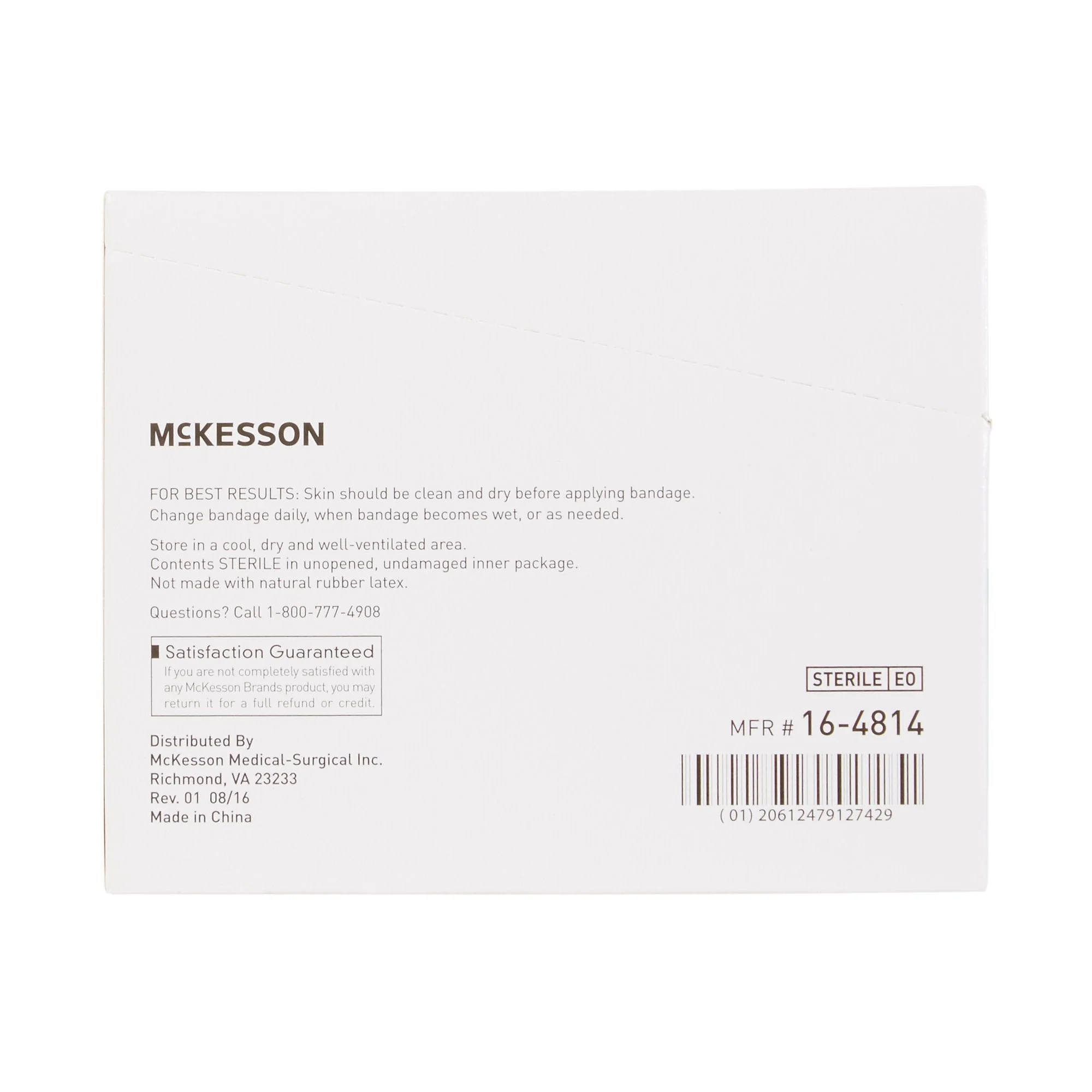 McKesson Knuckle Tan Bandages, 1-1/2 x 3 Inch, 2400 ct - Image 3