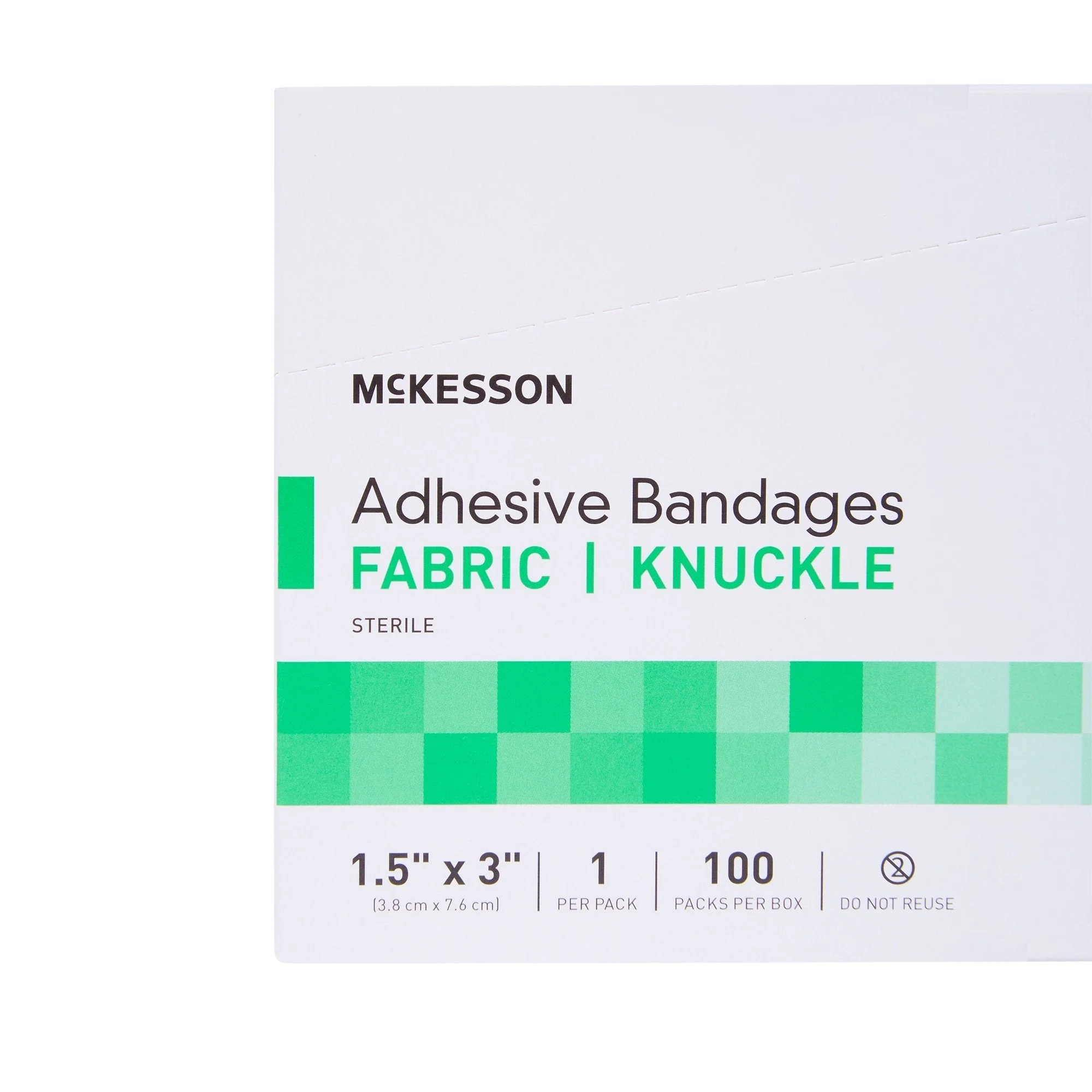 McKesson Knuckle Tan Bandages, 1-1/2 x 3 Inch, 2400 ct - Image 7