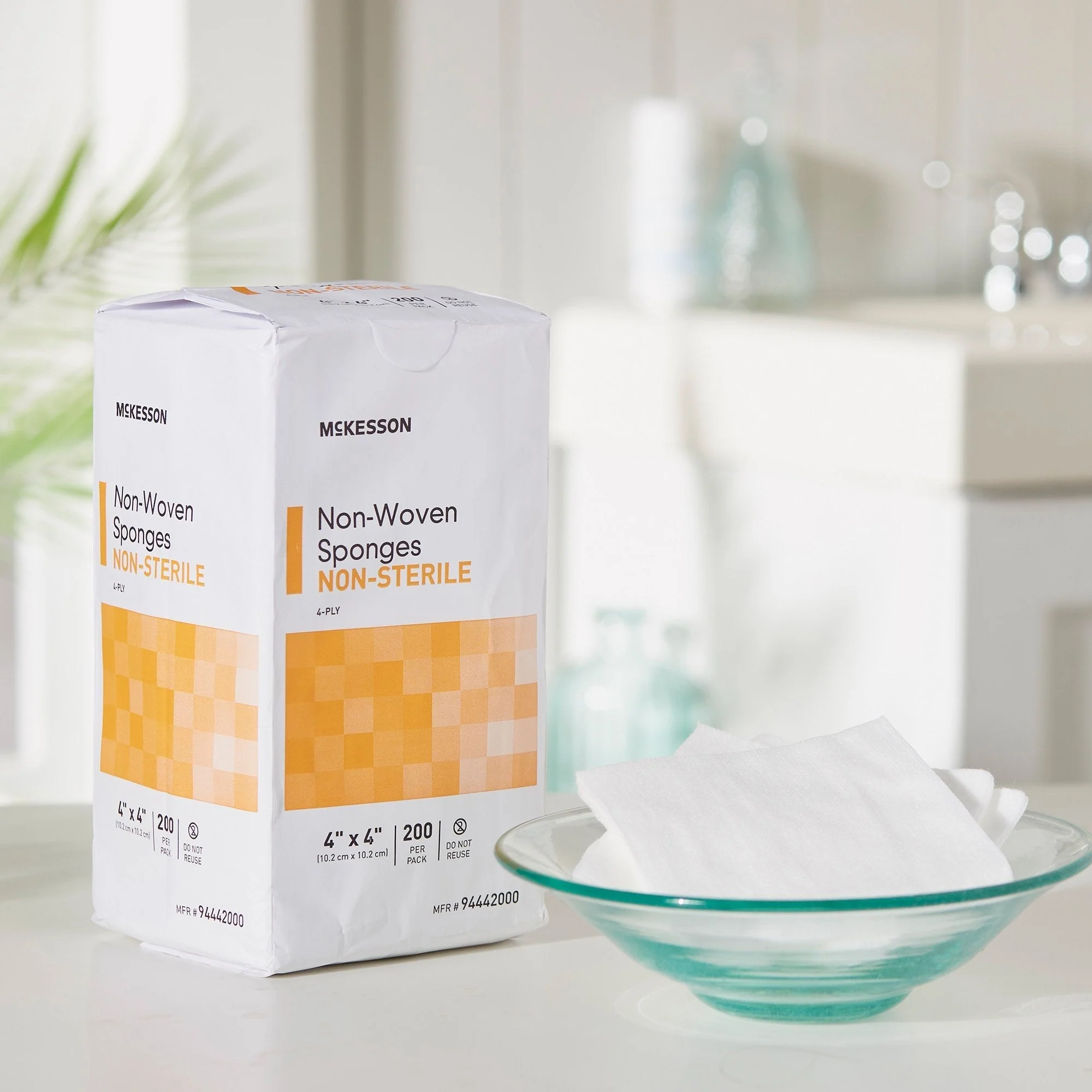 McKesson NonSterile Nonwoven Sponge, 4 x 4 Inch - Image 10