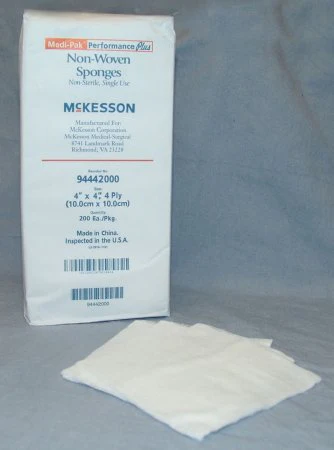 McKesson NonSterile Nonwoven Sponge, 4 x 4 Inch - Image 7