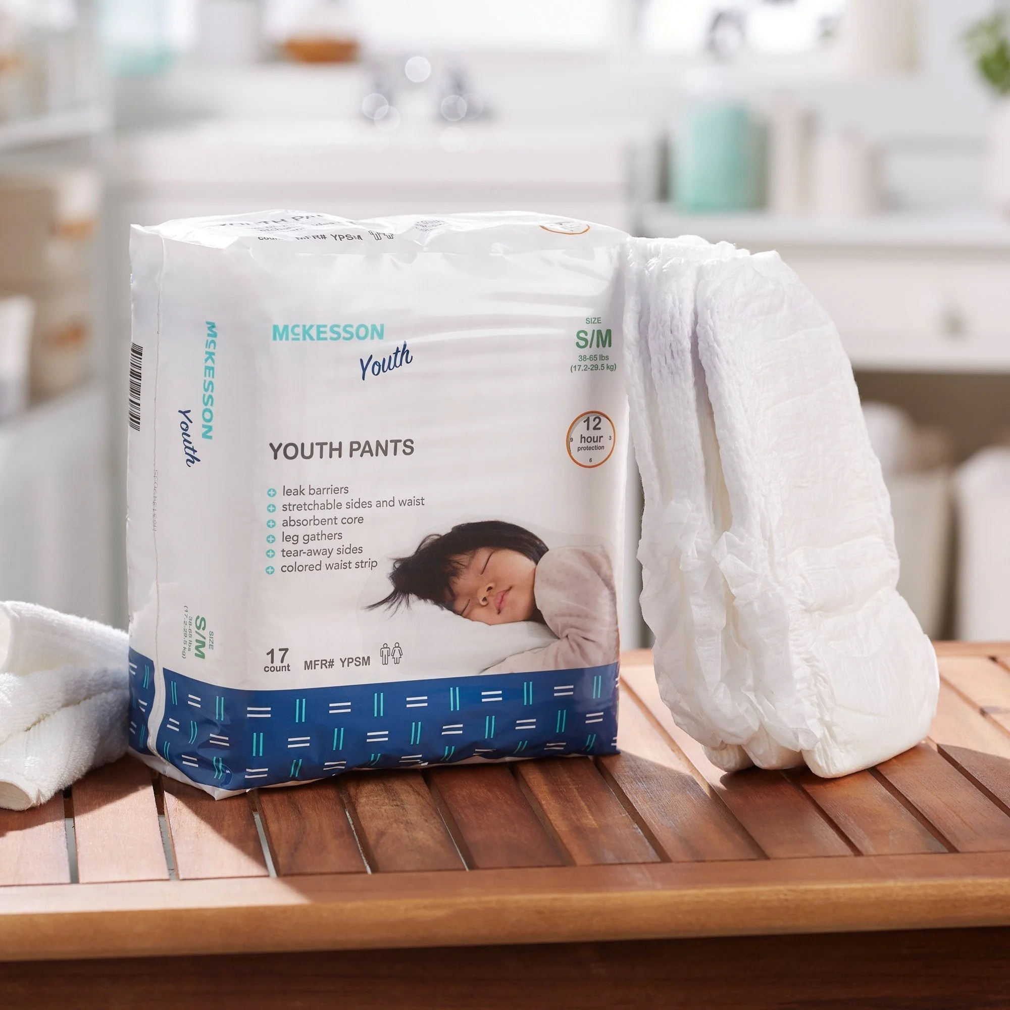 McKesson Youth Pants for Incontinence - Image 6