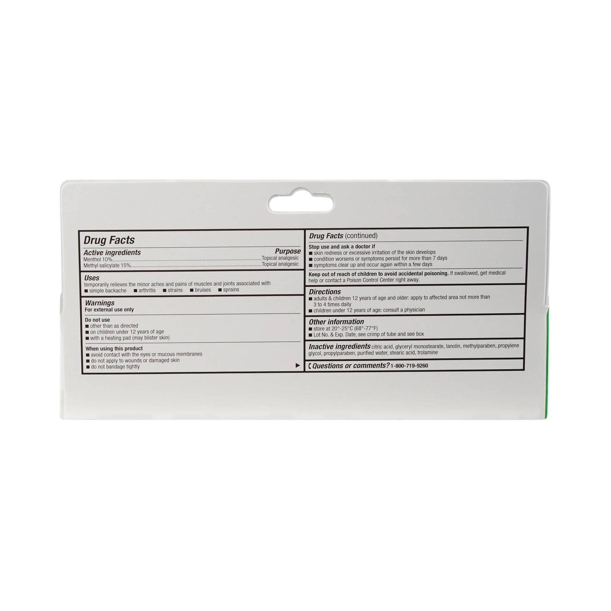 Muscle Rub Menthol / Methyl Salicylate Topical Pain Relief - Image 4