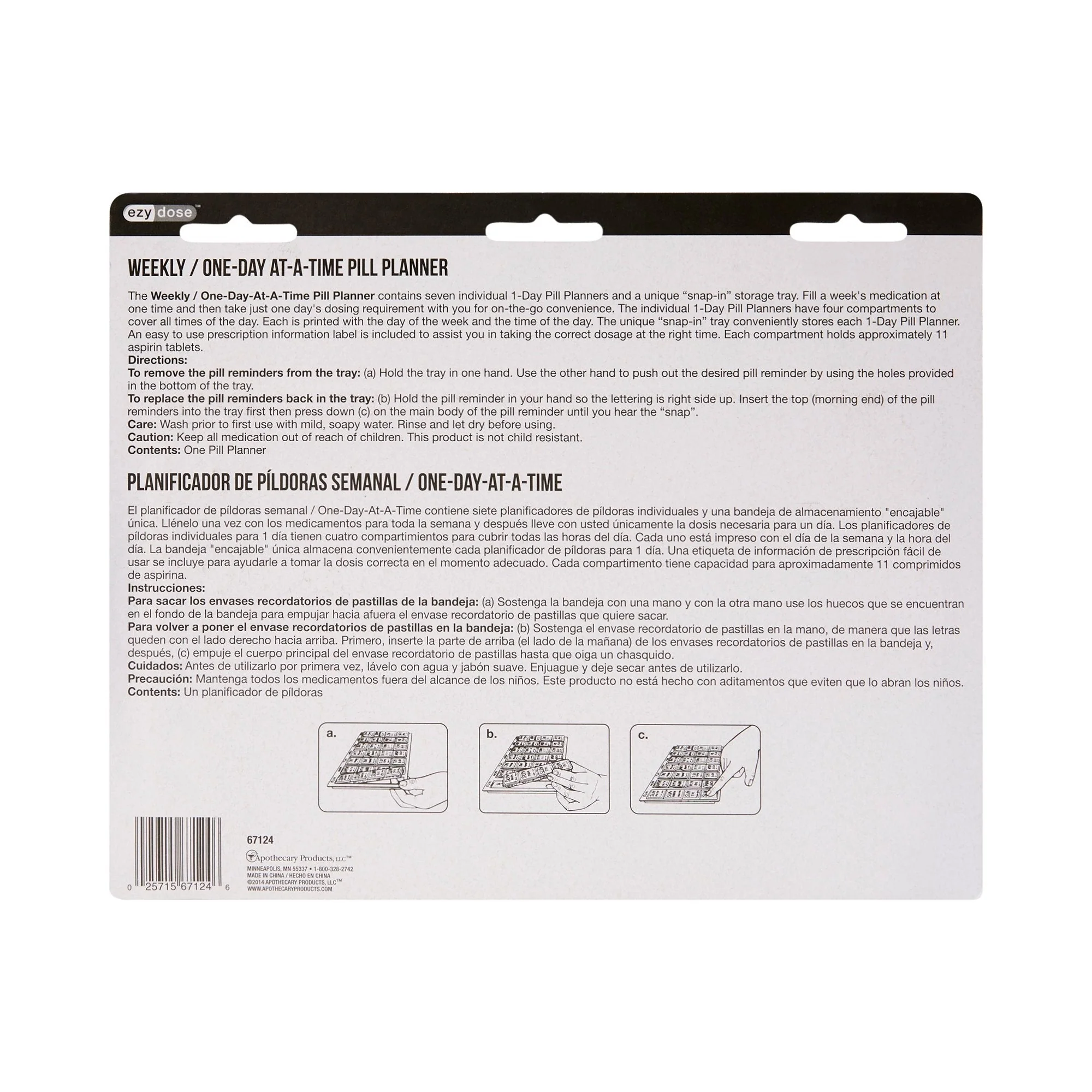 One-Day-At-A-Time® Pill Organizer - Image 3