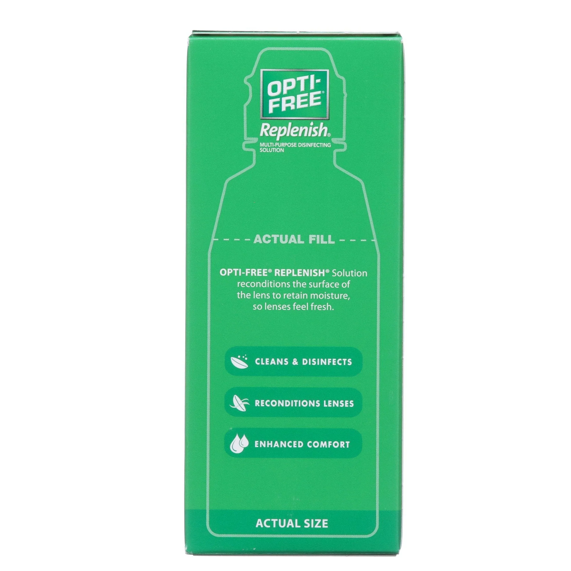 Opti Free® Replenish® Enhanced Comfort Multi-Purpose Disinfecting Solution - Image 3