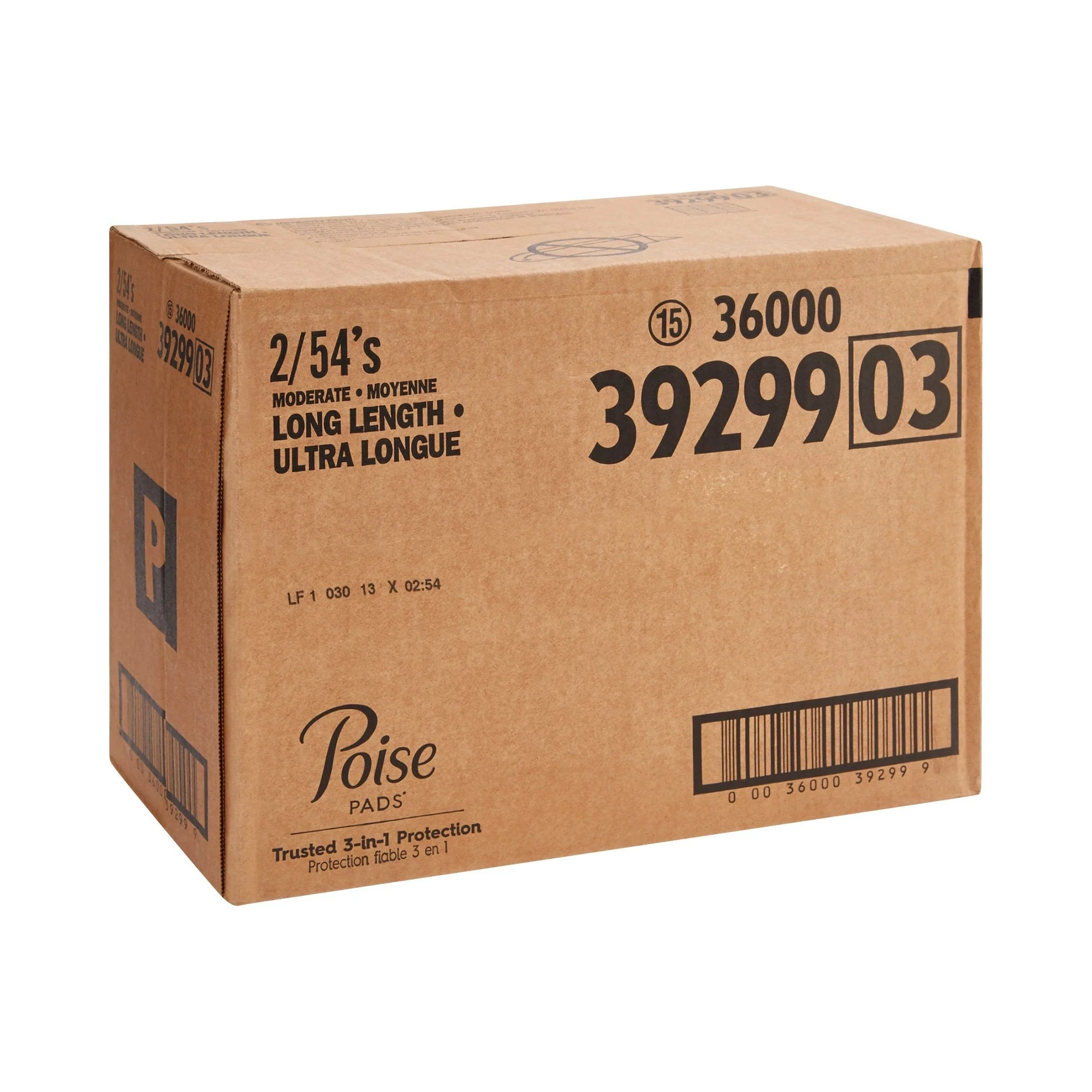 Poise Bladder Control Pads, Adult Women, Moderate Absorbency, Disposable, 12.20" Length, 108 ct - Image 6