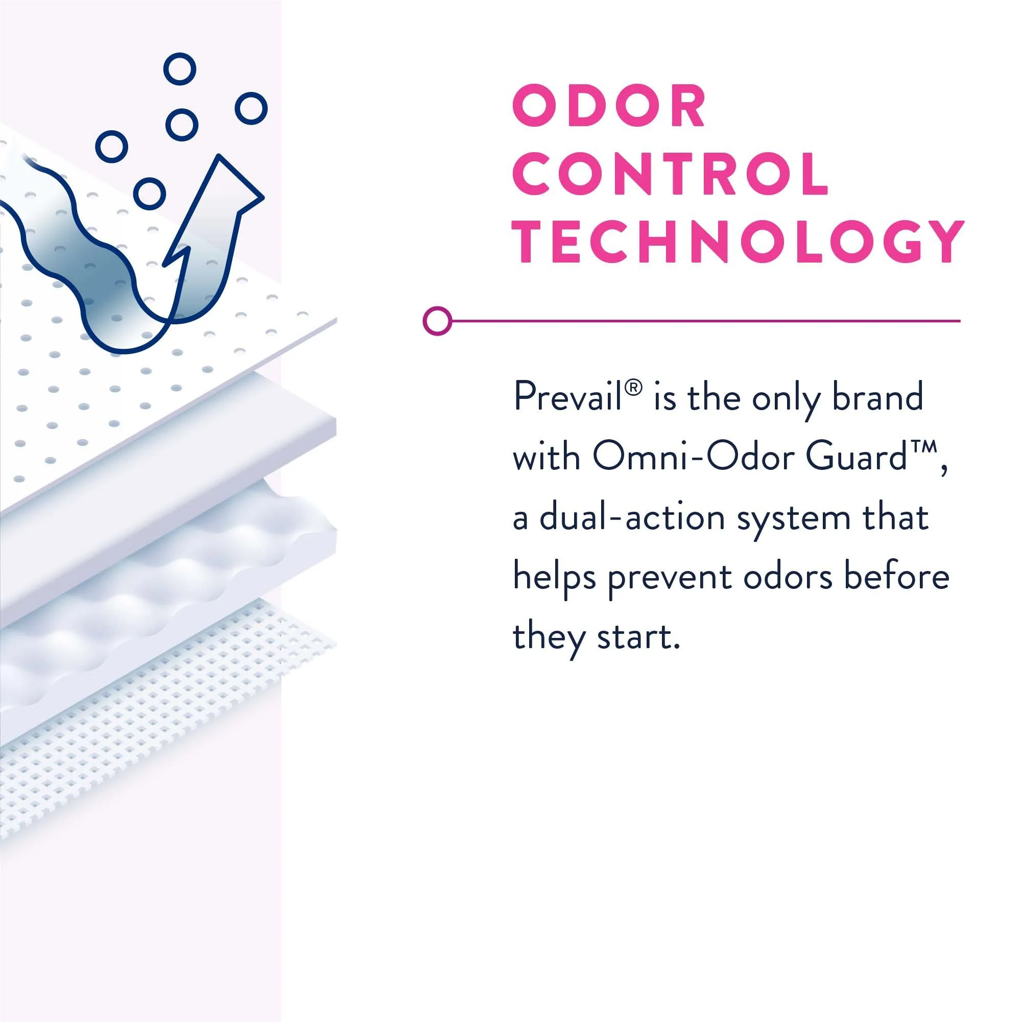 Prevail® Daily Absorbent Underwear, X-Large, Lavender, 64 ct - Image 9