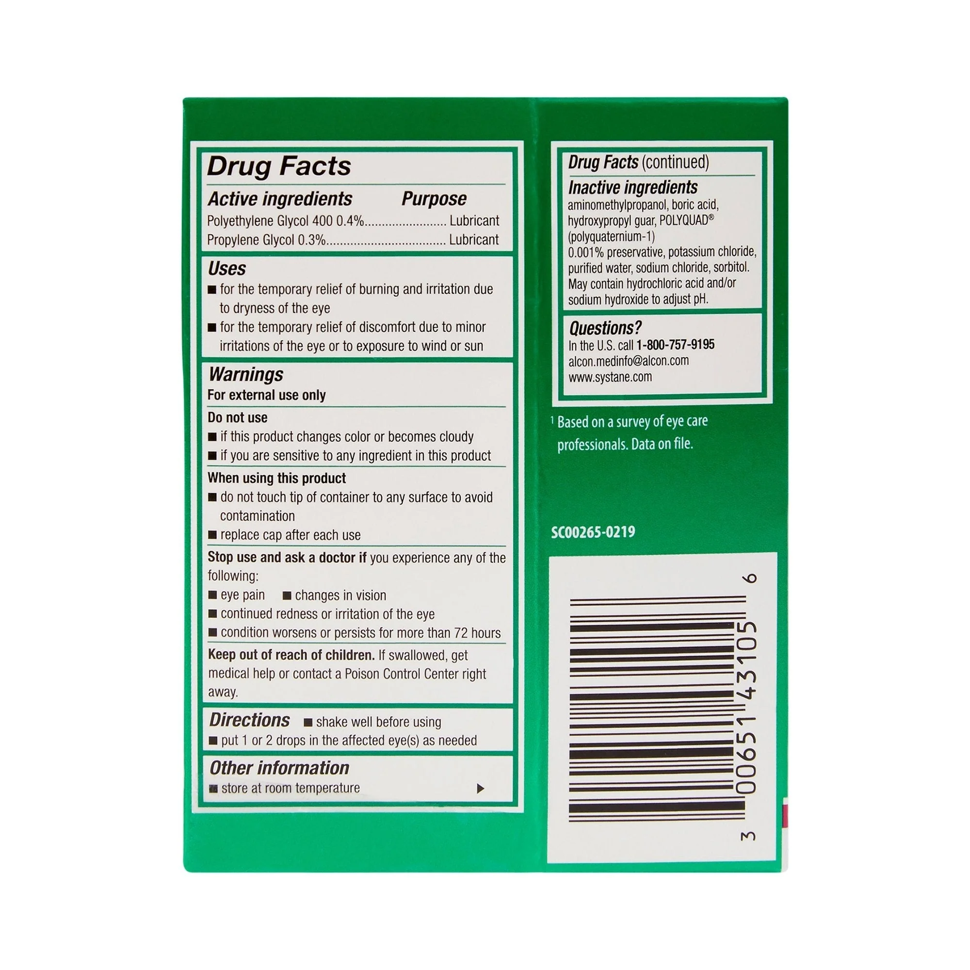 Systane® Ultra High Performing Dry Eye Relief, Lubricant Eye Drops, 10 mL - Image 4