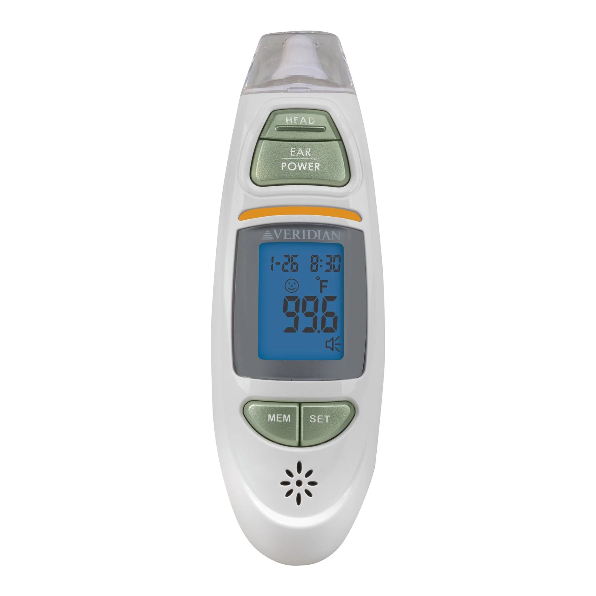 Veridian Infrared Thermometer, Tympanic Ear Digital Talking Thermometer - Image 3