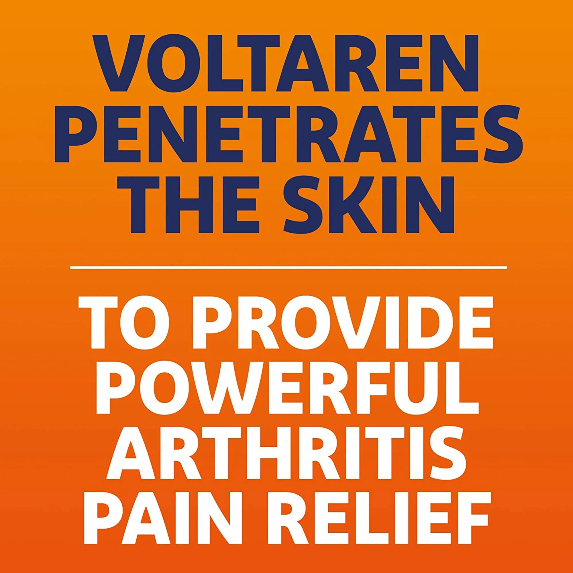 Voltaren Arthritis Pain Relief Topical Gel, 1% Diclofenac Sodium - Image 6
