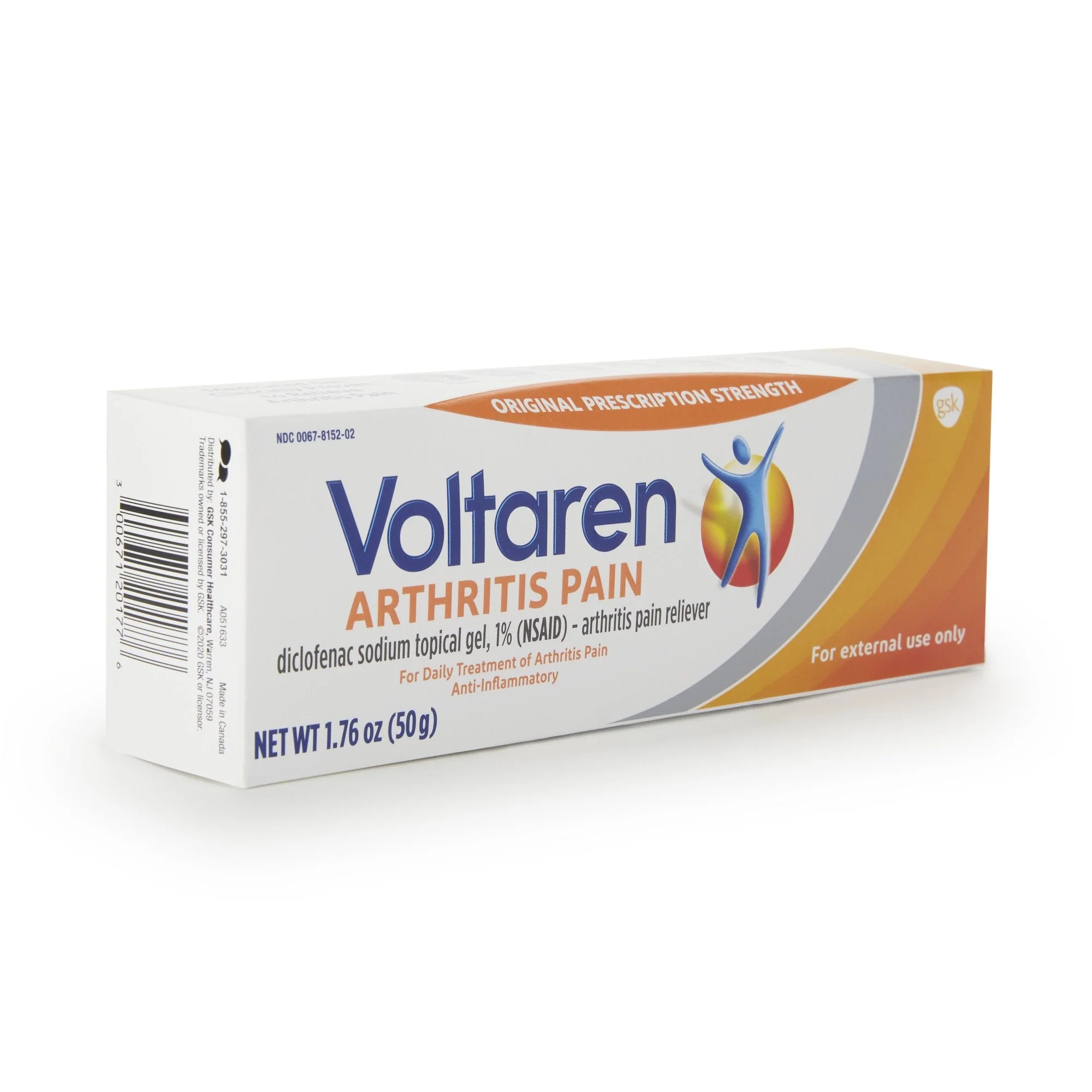 Voltaren Arthritis Pain Relief Topical Gel, 1% Diclofenac Sodium - Image 8